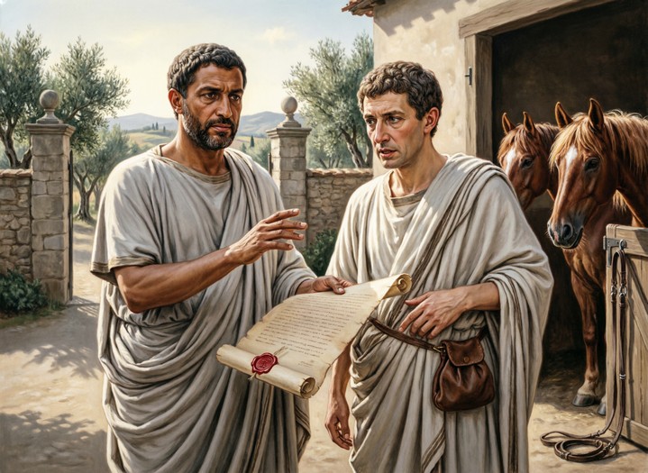 Между Авлом Септимием и Гнеем Ювенцием - решение казуса